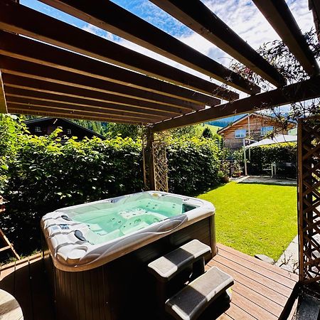 The Swiss Paradise 2 Apartment With Garden, Whirlpool, And Mountain Panorama Wirzweli Exteriér fotografie