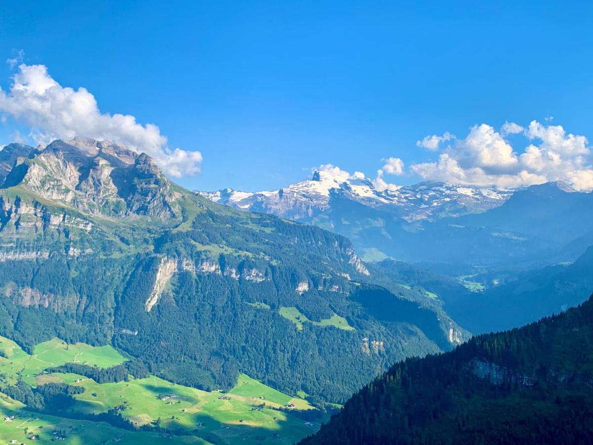 The Swiss Paradise 2 Apartment With Garden, Whirlpool, And Mountain Panorama Wirzweli Exteriér fotografie