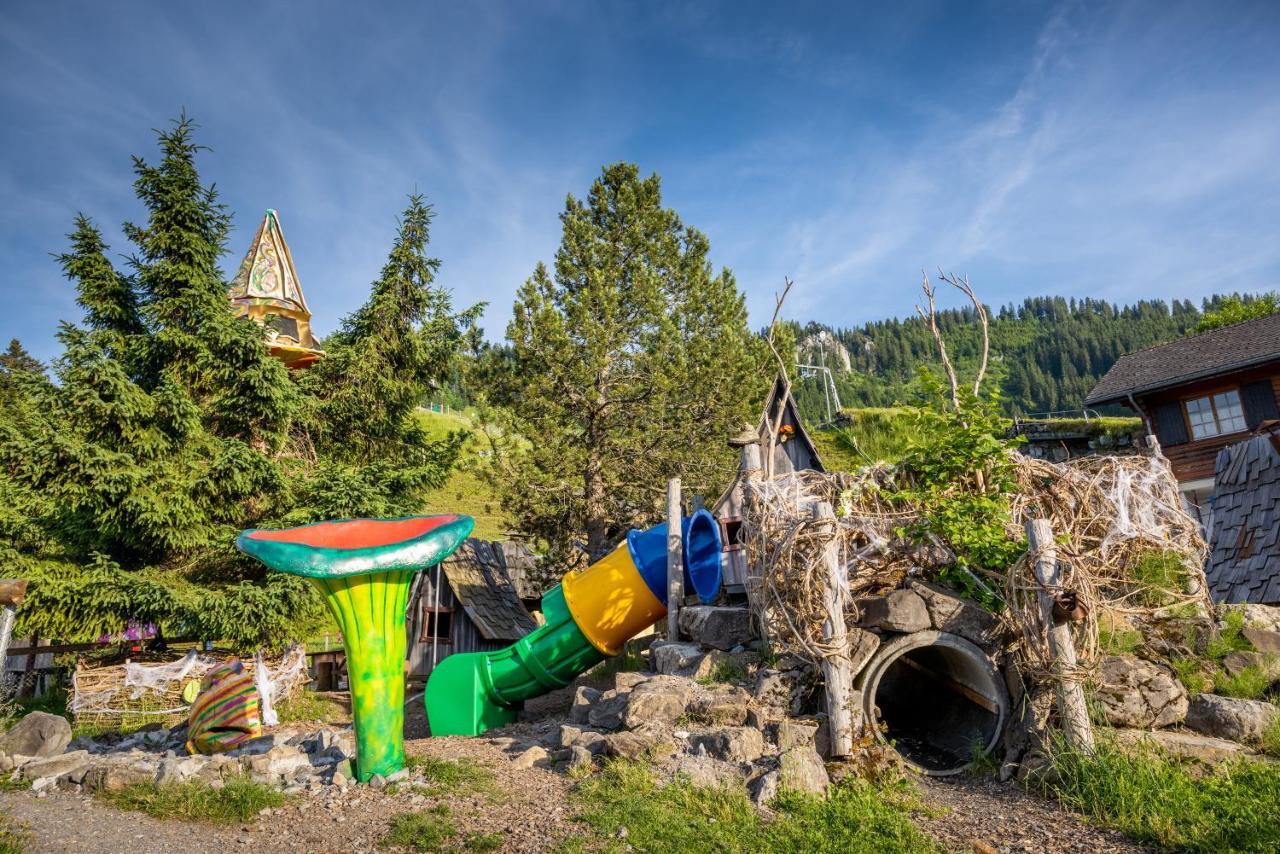 The Swiss Paradise 2 Apartment With Garden, Whirlpool, And Mountain Panorama Wirzweli Exteriér fotografie
