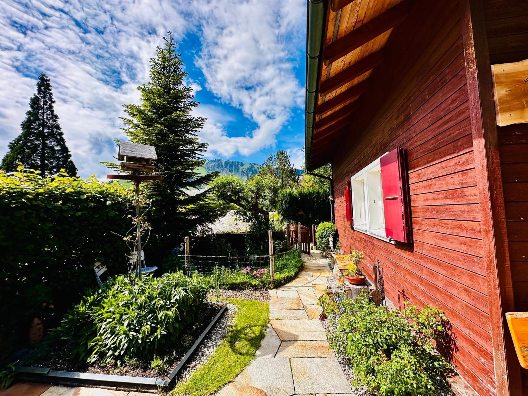 The Swiss Paradise 2 Apartment With Garden, Whirlpool, And Mountain Panorama Wirzweli Exteriér fotografie