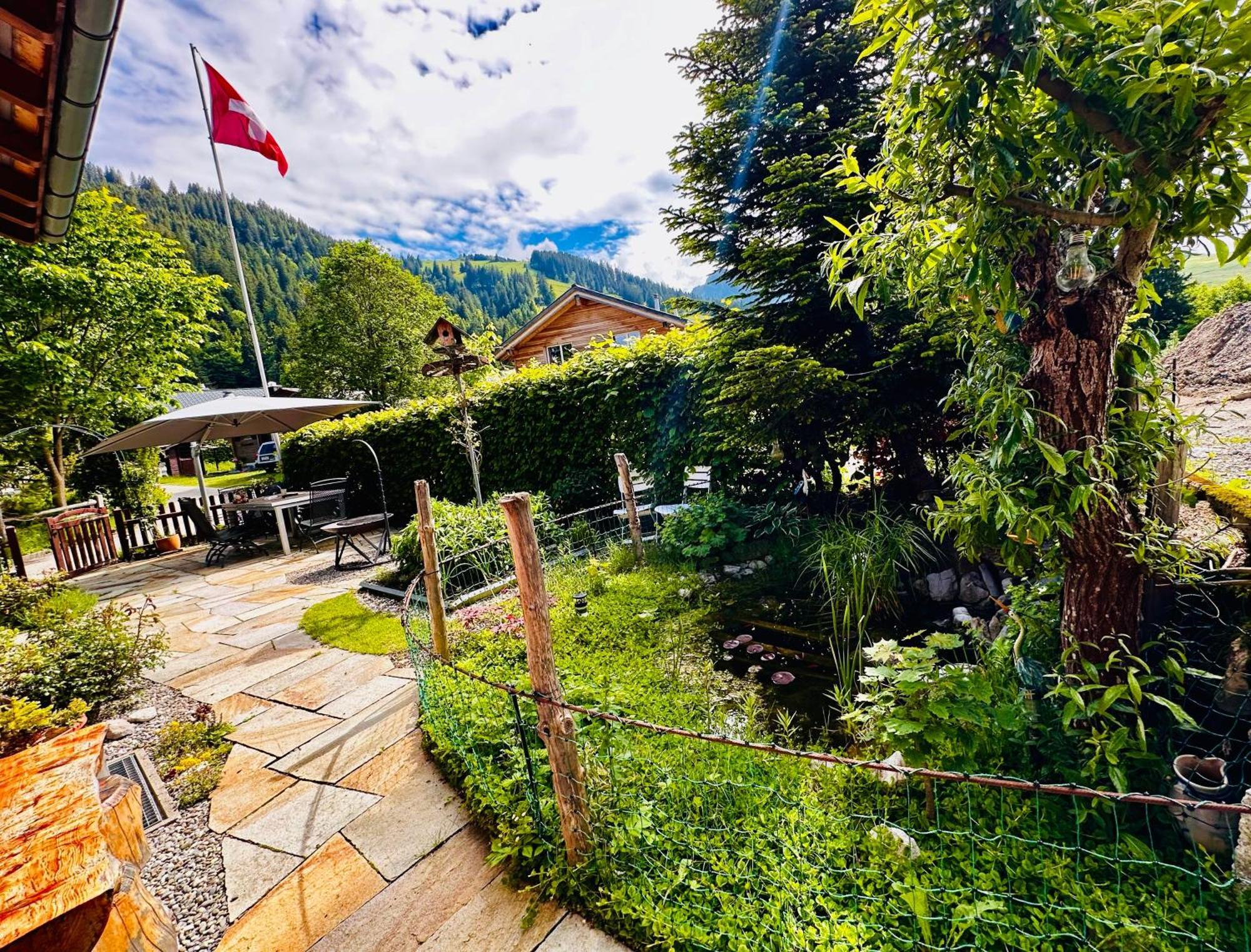 The Swiss Paradise 2 Apartment With Garden, Whirlpool, And Mountain Panorama Wirzweli Exteriér fotografie